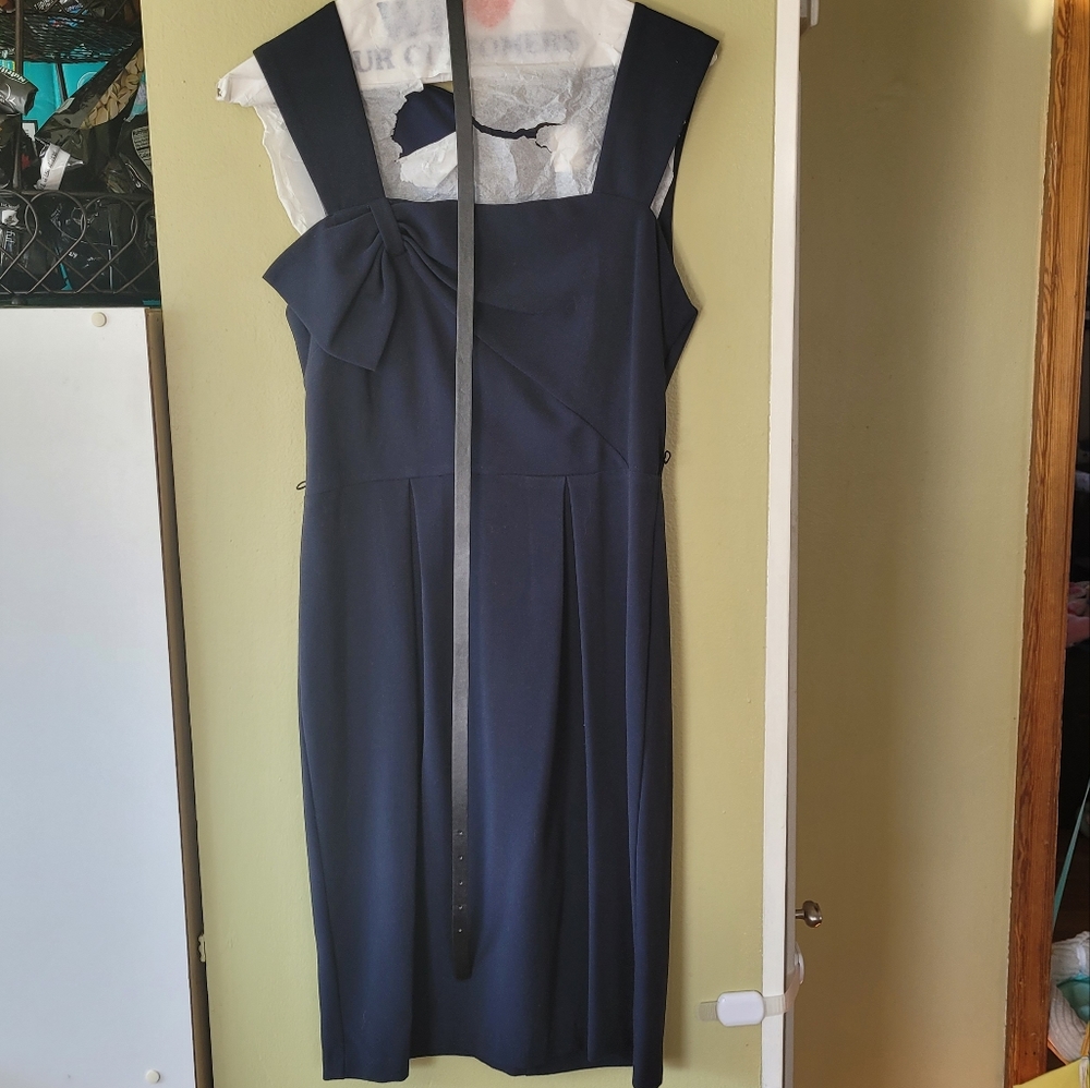 Navy Blue Formal Dress